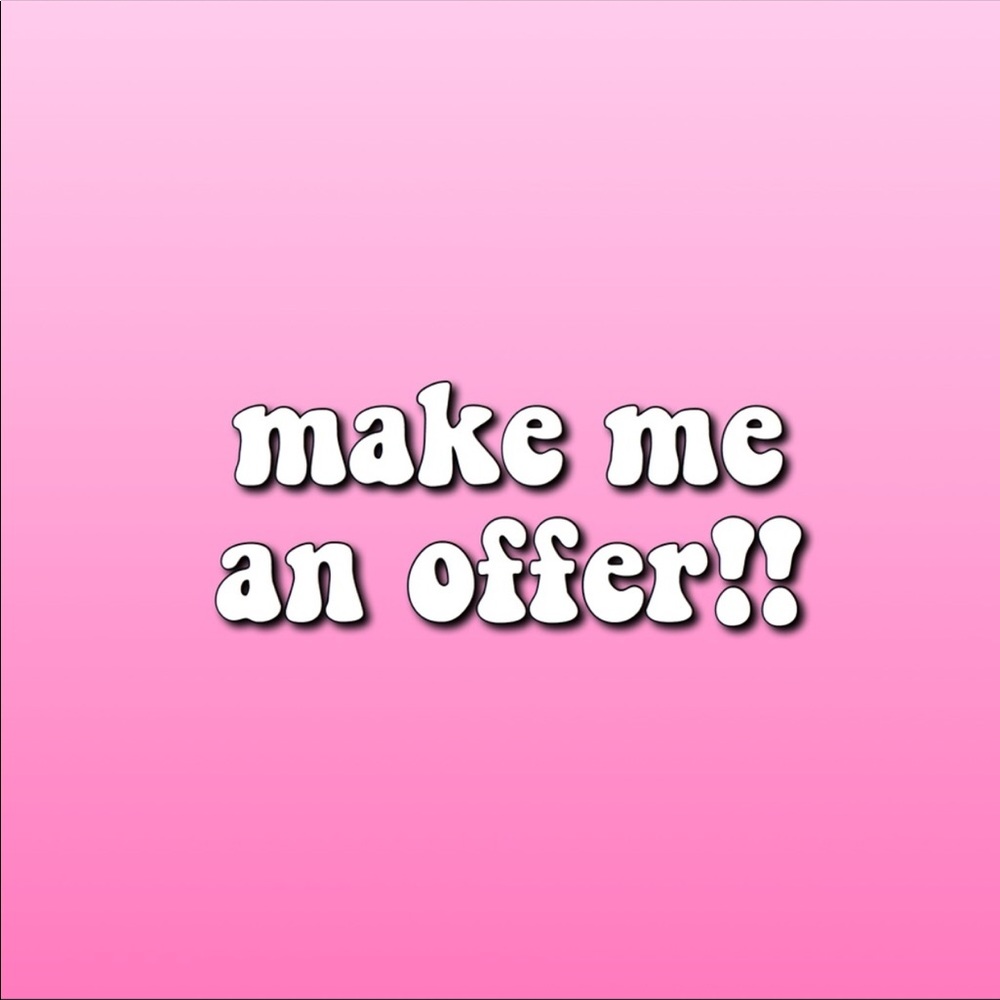 Open to reasonable offers!! :)